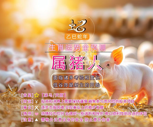 属猪人2025年运势