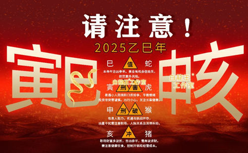 2025年犯太岁生肖