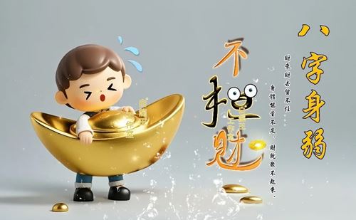 八字身弱不担财